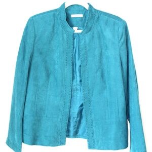 Dress Barn Teal blazer